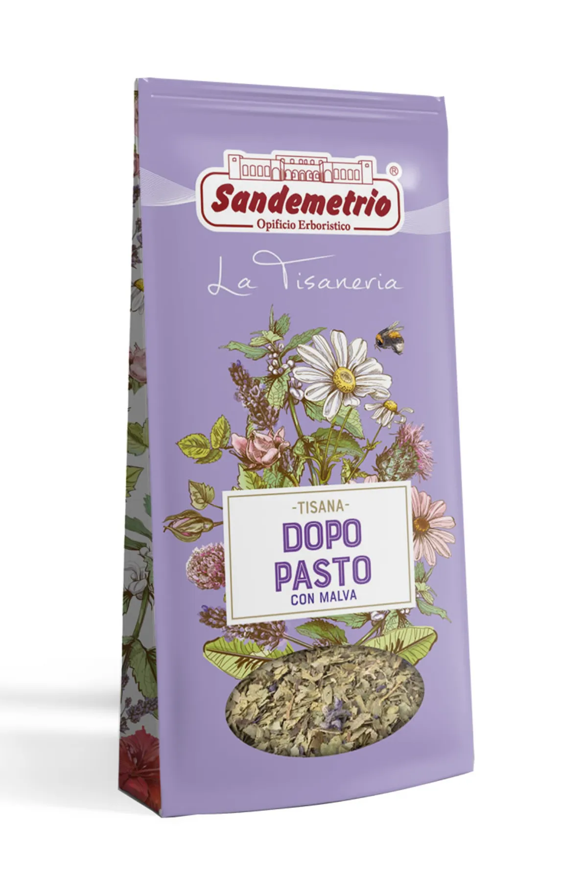 100g Sandemetrio Tisana Dopo Pasto Malva - Tisana Dopocena