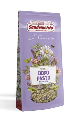 100g Sandemetrio Tisana Dopo Pasto Malva - Verdauungs-Kräutertee