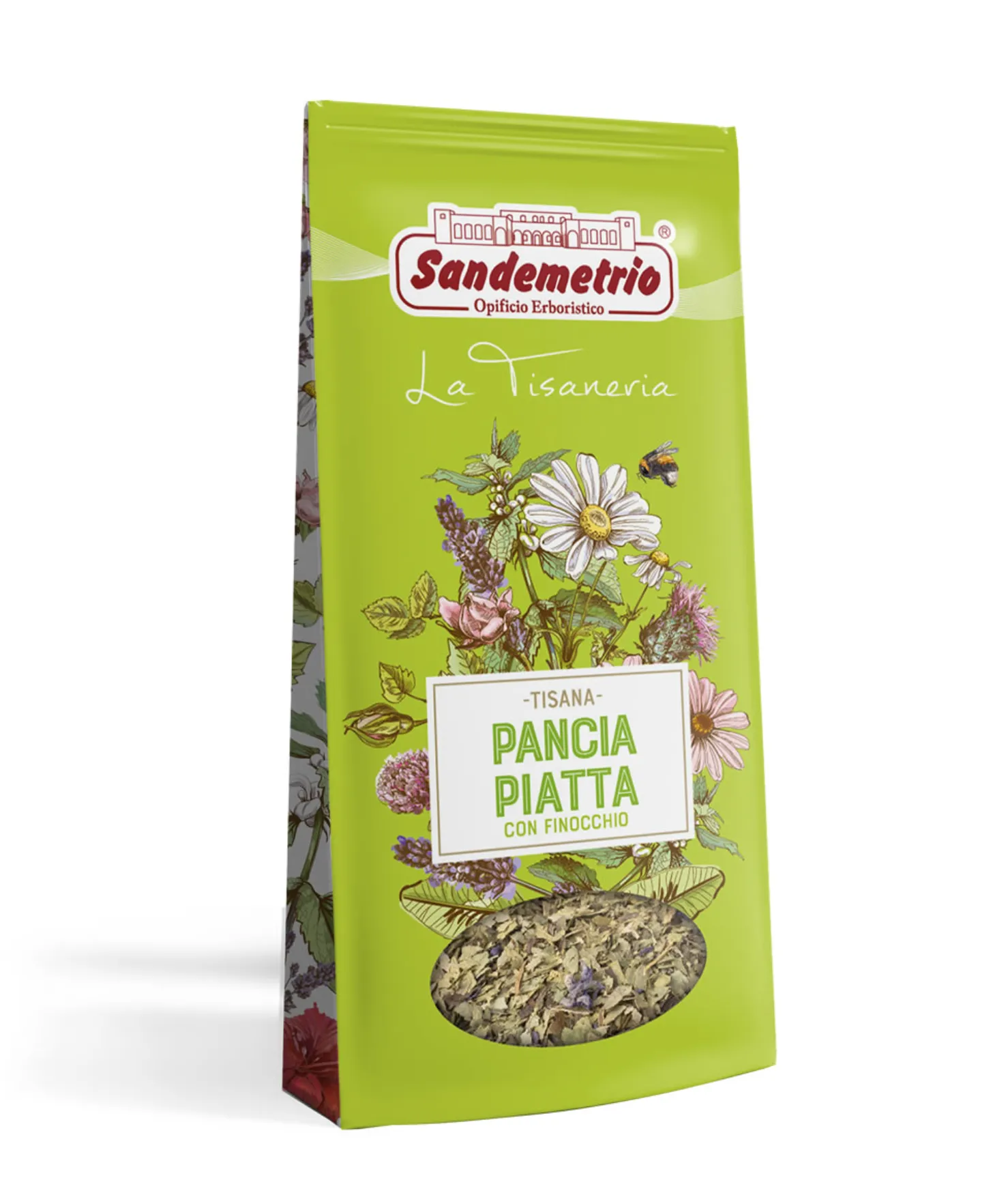 100g Sandemetrio Tisana Pancia Piatta Finocchio - Tisana Sgonfiante