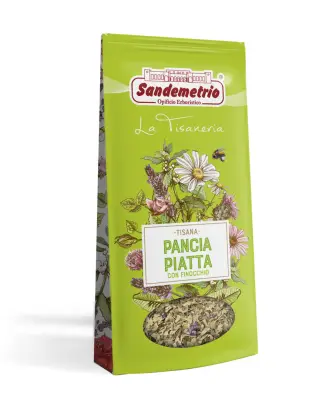 100g Sandemetrio Tisana Pancia Piatta Finocchio - Flacher Bauch Tee