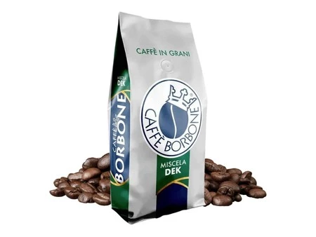 1000g Caffè Borbone DEK – Caffè in Grani Decaffeinato