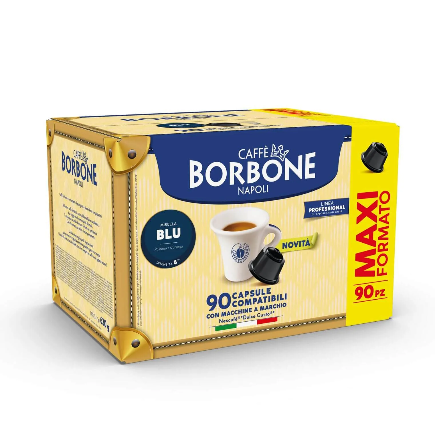 90 Capsule Caffè Borbone Dolce Gusto Miscela BLU Dolce Re
