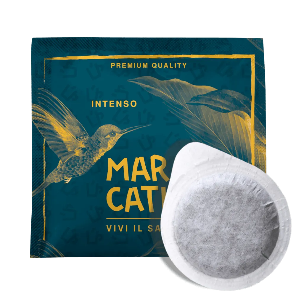 150 Saszetek kawy Maracatú Intenso ESE - kompostowalne, intensywność 10/10