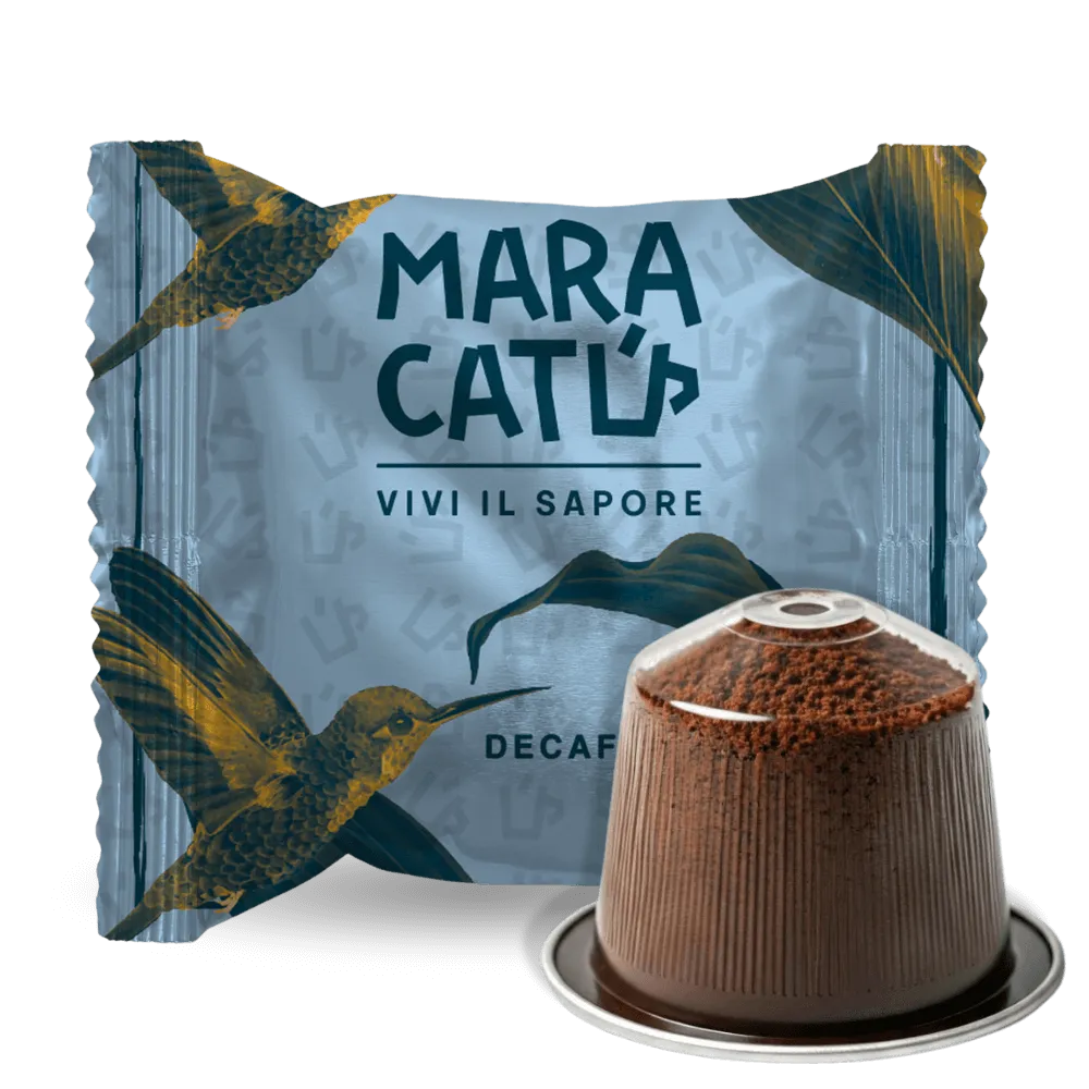 100 Capsules Maracatú Decaffeinated  - Nespresso compatible, intensity 8/10