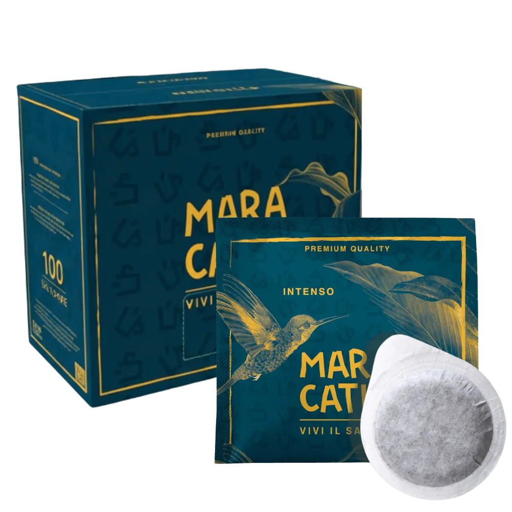 50 Saszetek kawy Maracatú Intenso ESE - kompostowalne, intensywność 10/10