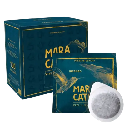 50 Maracatú Intenso ESE Coffee Pods - compostable, intensity 10/10
