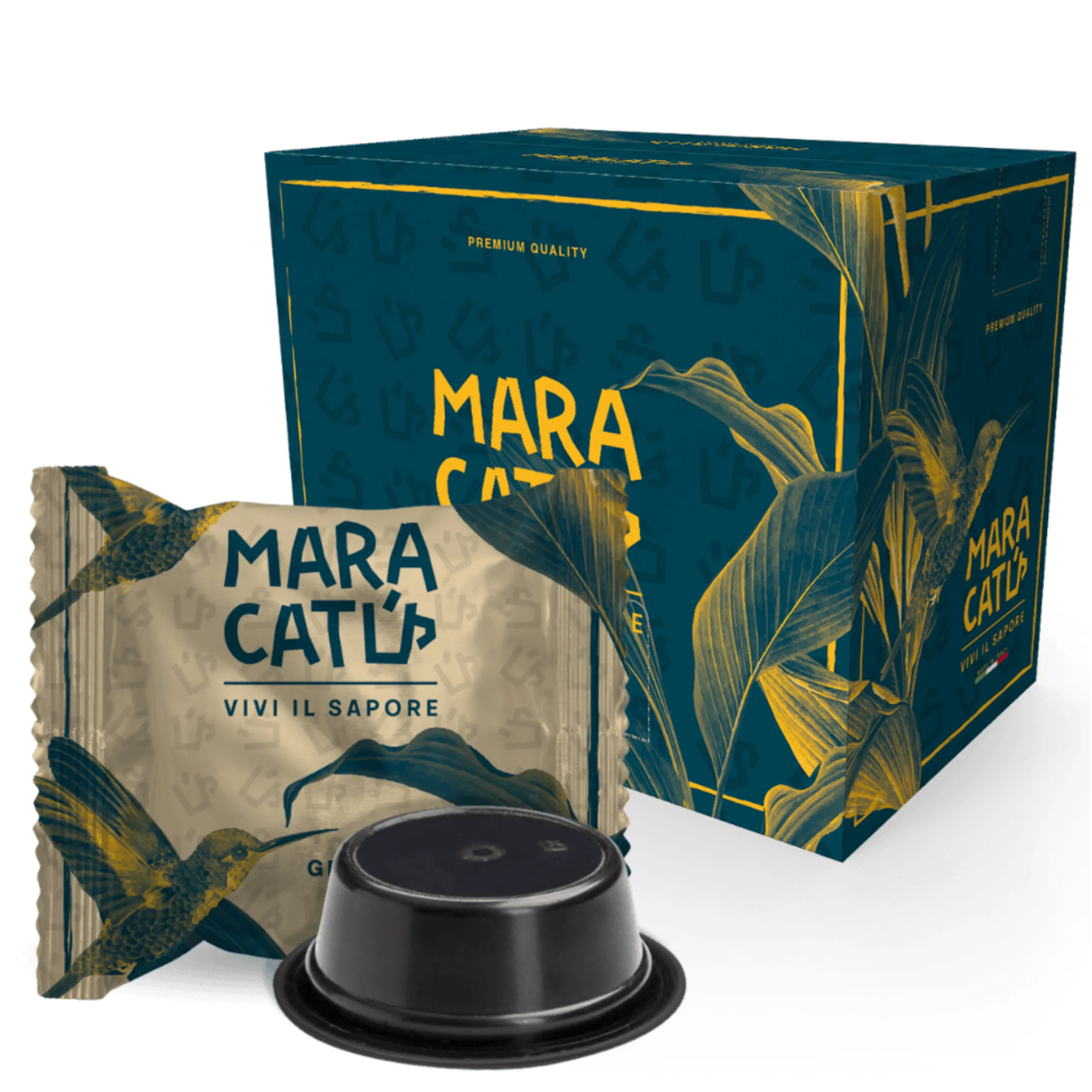 100 Capsule Caffè Maracatú Gran Crema - compatibili Lavazza A Modo Mio