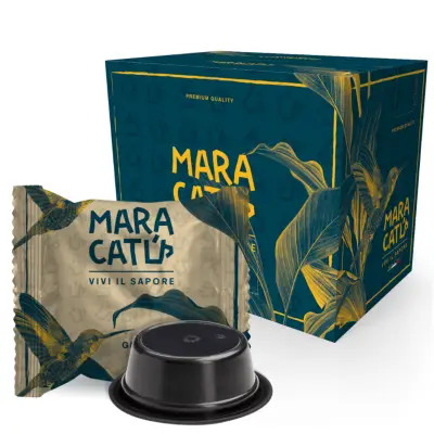 100 Maracatú Gran Crema Coffee Capsules - Lavazza A Modo Mio compatible