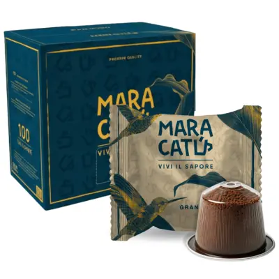 100 Maracatú Coffee Capsules Gran Crema blend - Nespresso compatible