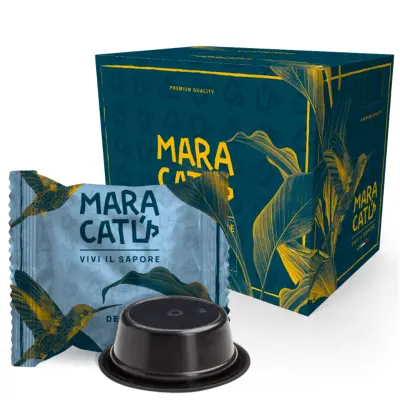 100 Maracatú Decaffeinated Coffee Capsules - Lavazza A Modo Mio compatible