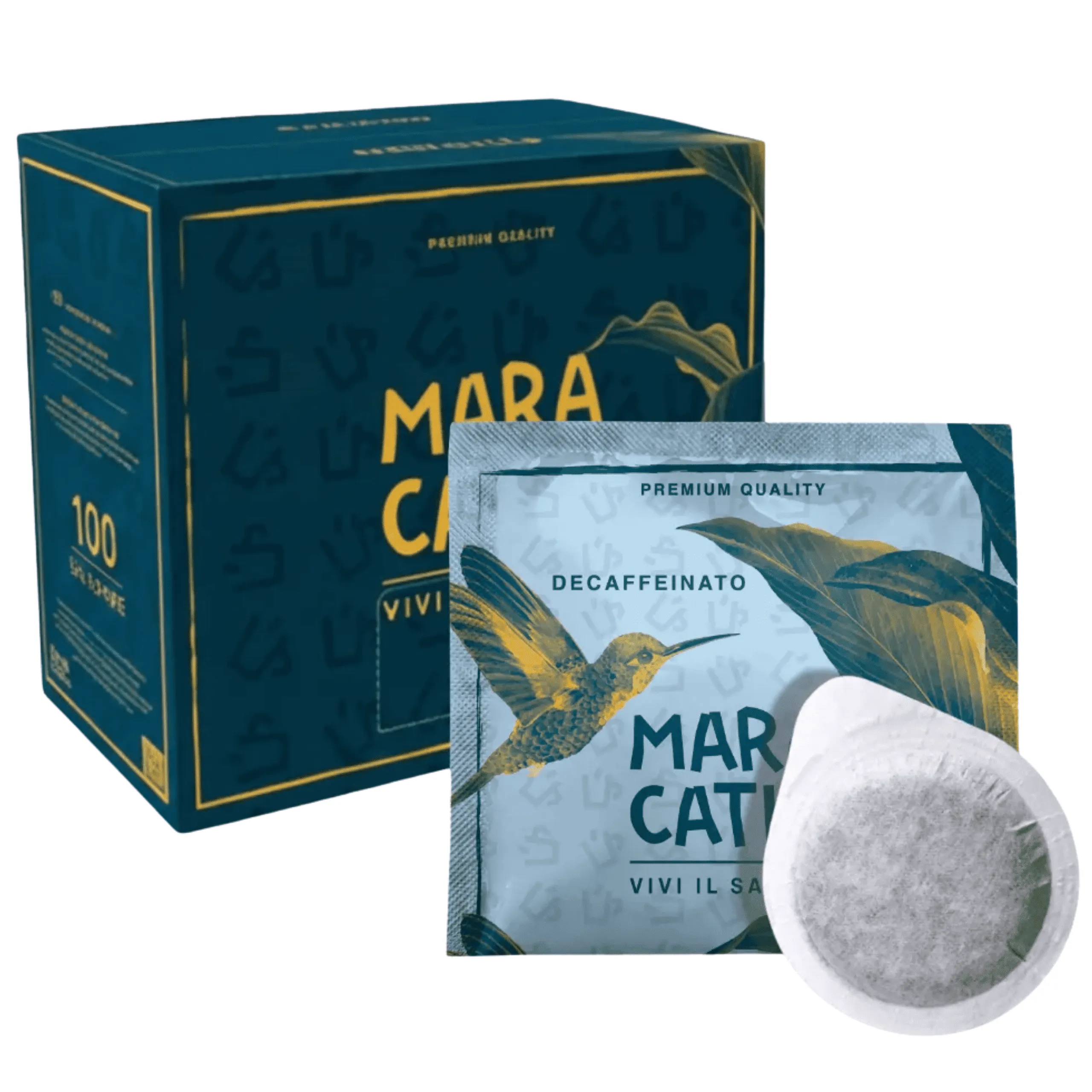 150 Maracatú Coffee Pods Decaffeinated Ese Compostable blend