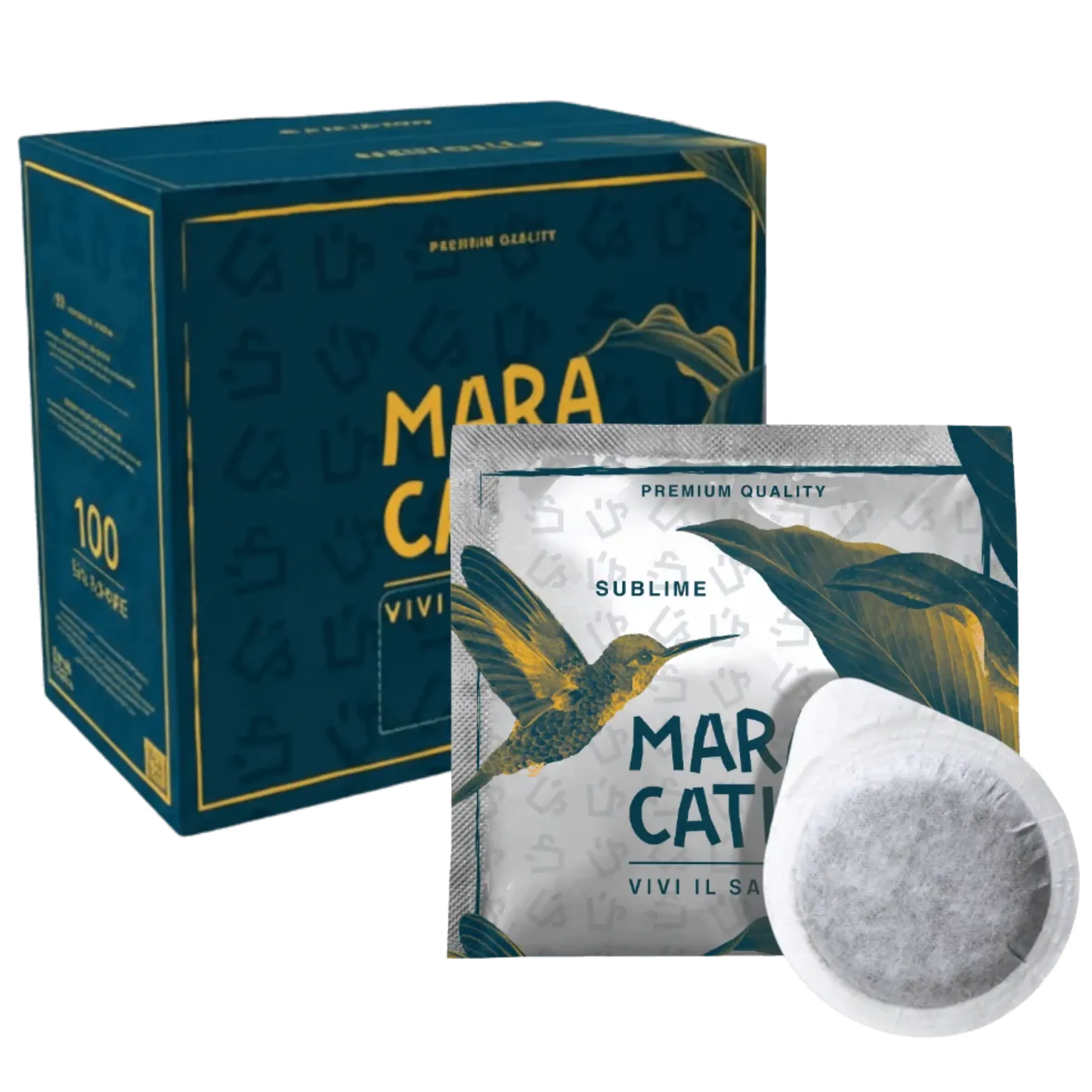 1 Maracatú Sublime ESE Coffee Pods - compostable, intensity 8/10