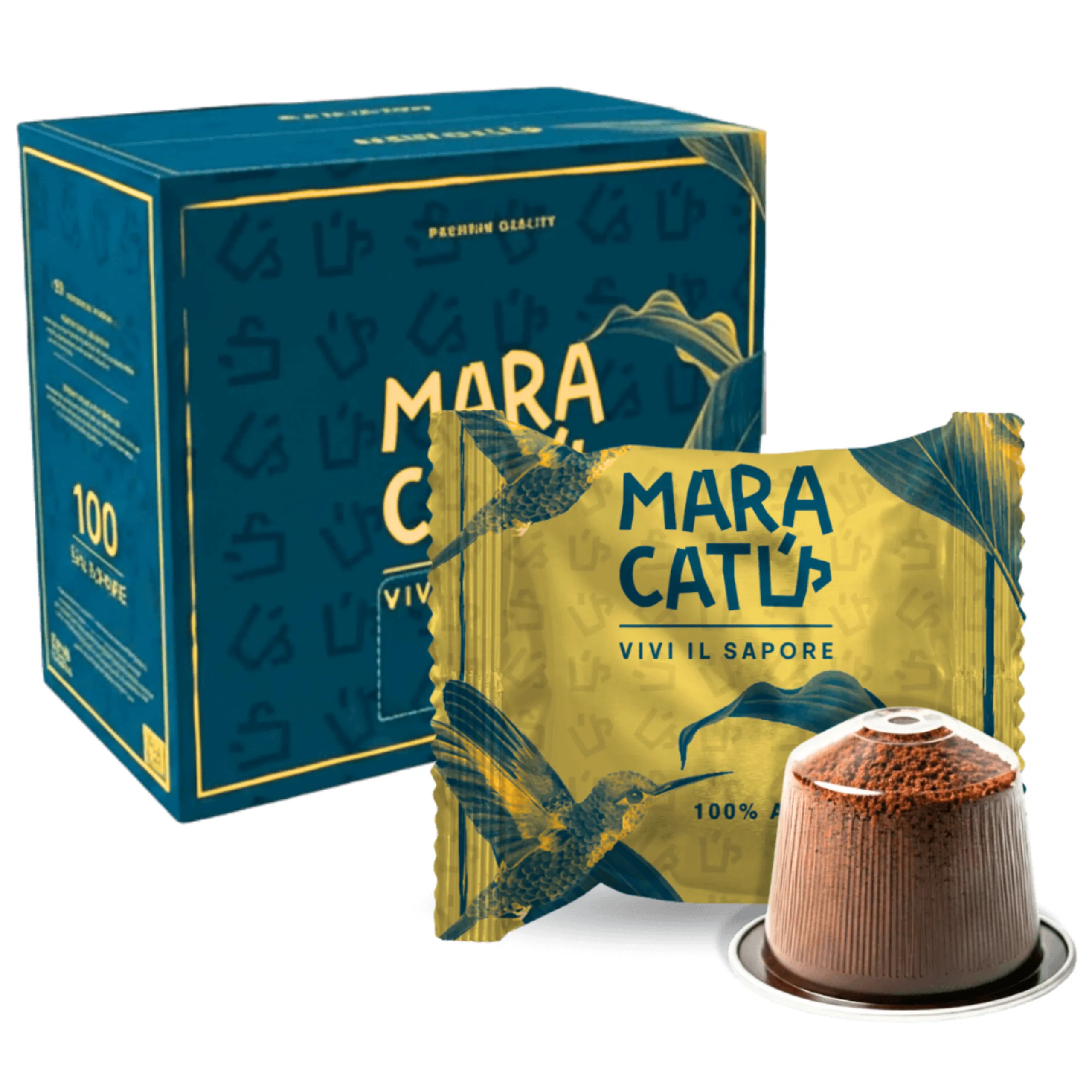 50 Coffee Capsules Maracatú ARABICA Blend For Nespresso