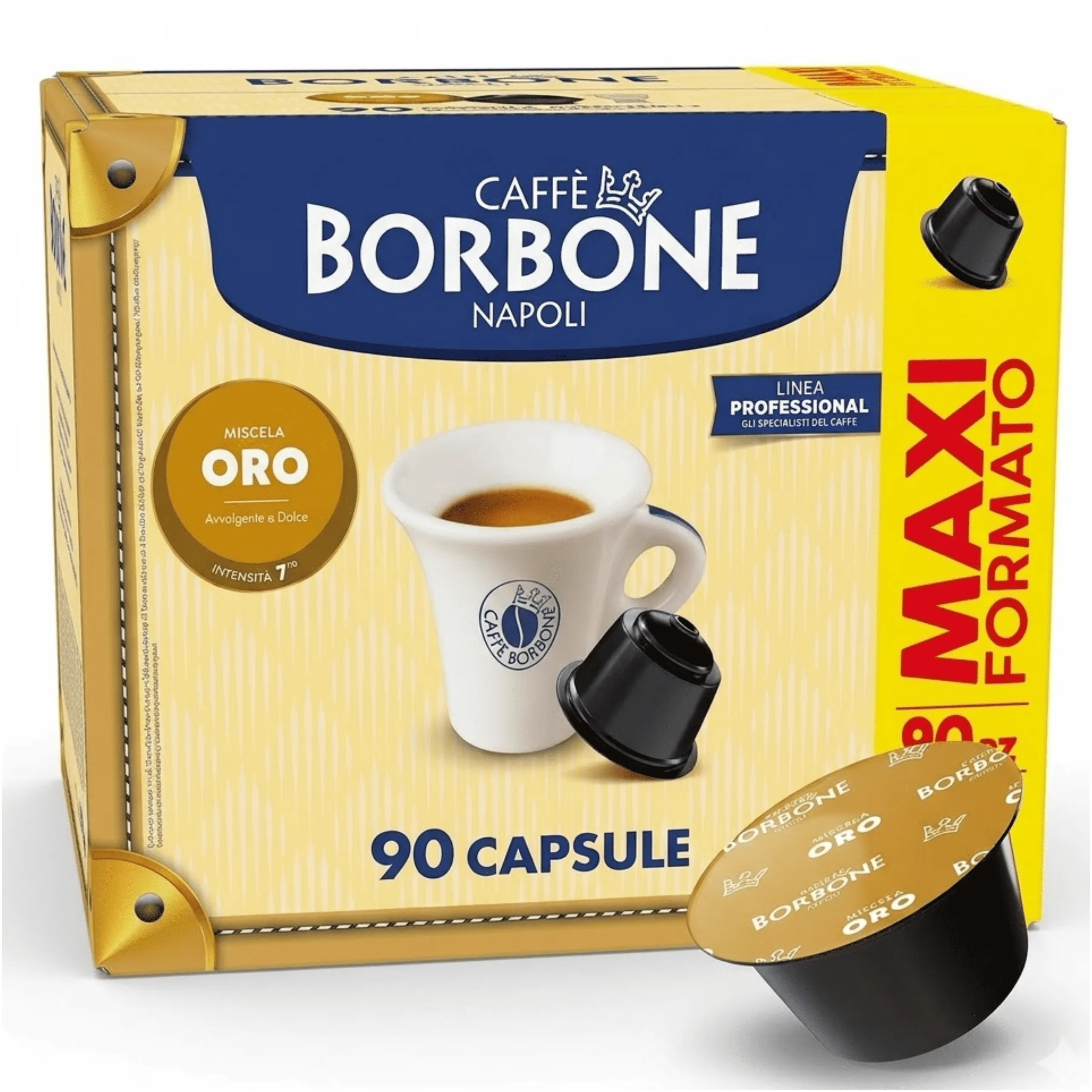 90 Capsule Caffè Borbone Dolce Gusto Miscela ORO Dolce Re