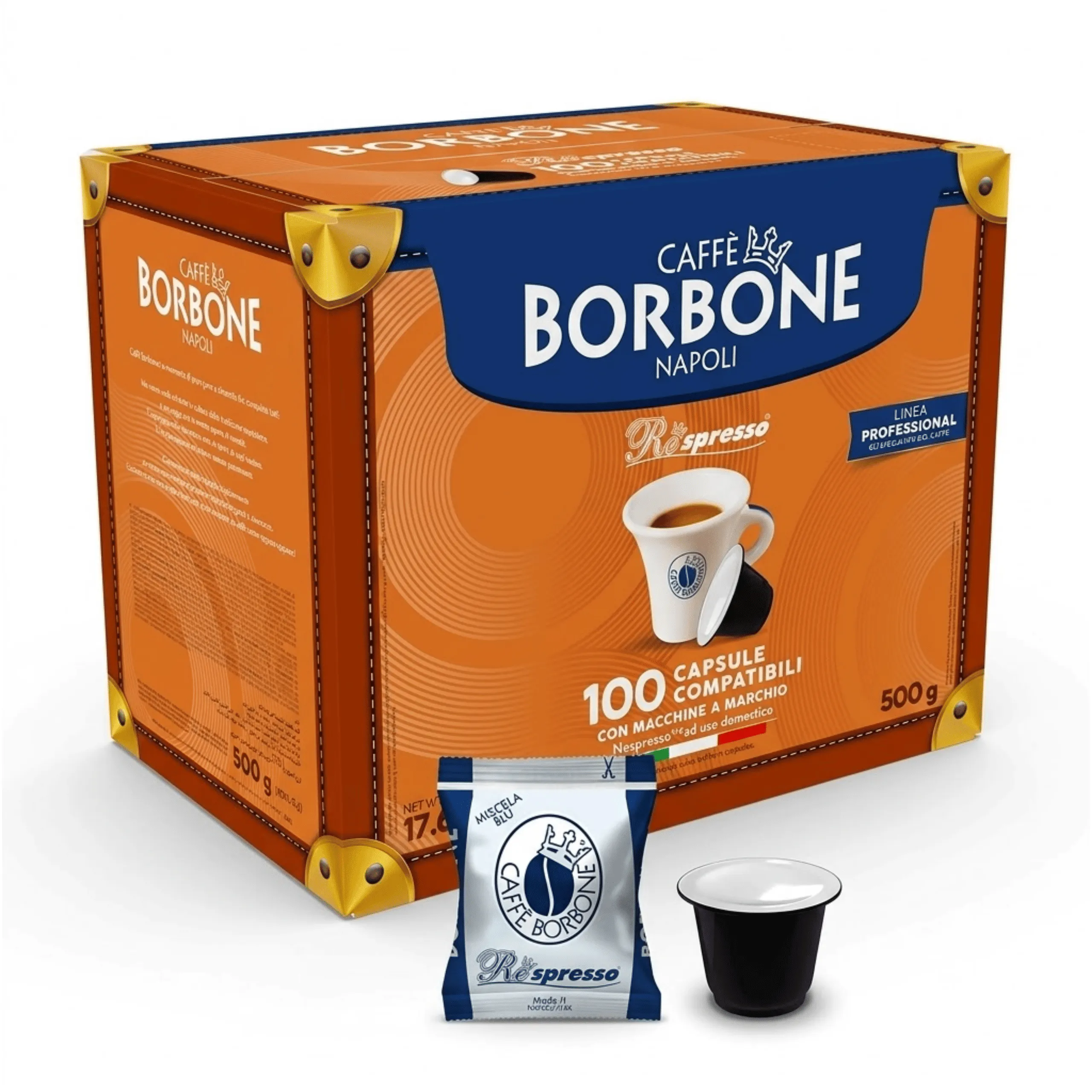 Kapsułki Borbone Respresso BLU 100szt - Nespresso Compatible