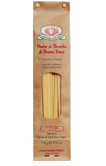 500g Rustichella d'Abruzzo Fettuccine – Tradycyjny Płaski Makaron
