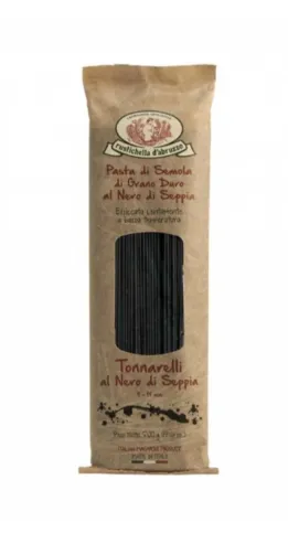 500g Rustichella d'Abruzzo Tonnarelli di Sepia – Squid Ink Pasta