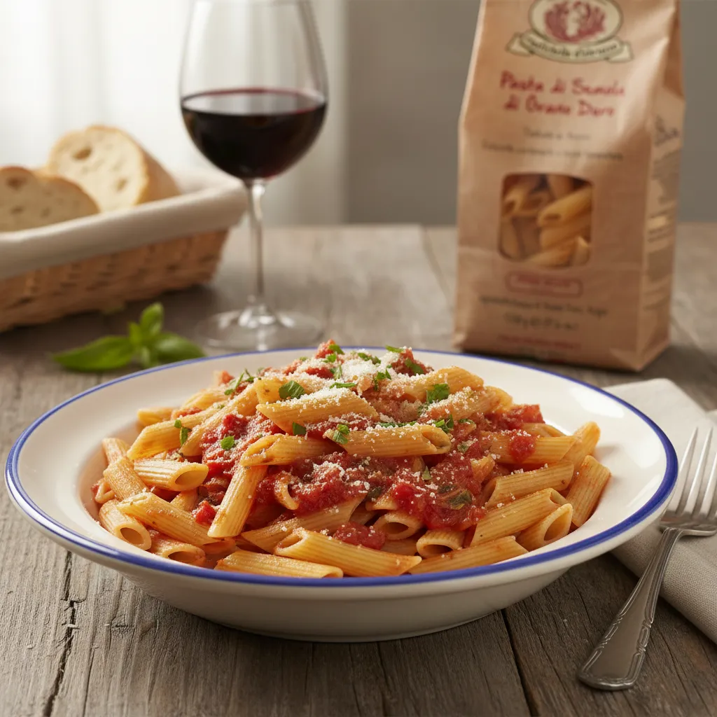 500g Rustichella d'Abruzzo Penne Rigate – Klasyczny Rowkowany Makaron