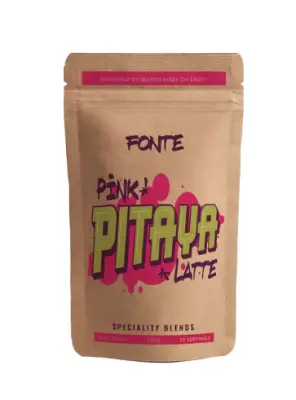 225g Fonte Pink Pitaya Latte – Dragon Fruit Superfood