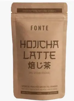 225g Fonte Hojicha Latte – Tè Verde Tostato Polvere