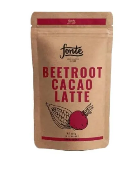 300g Fonte Beetroot Cacao Latte – Wegański Napój Superfood