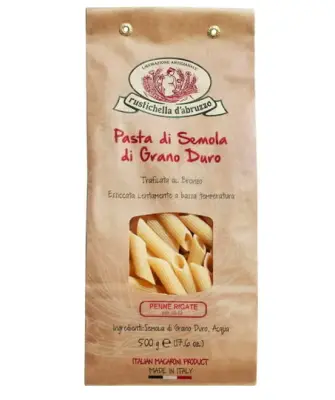 500g Rustichella d'Abruzzo Penne Rigate – Pasta Rigata Classica