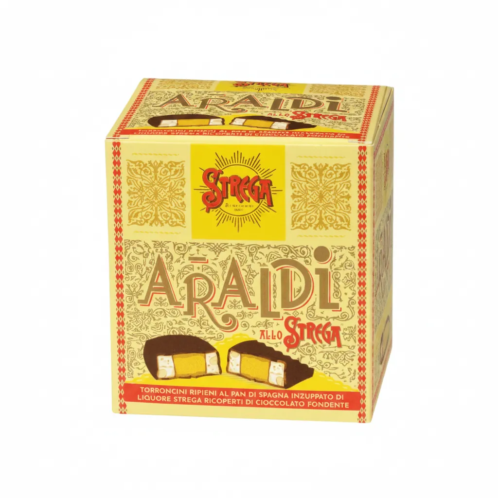 250g Strega Alberti Araldi allo Strega – Nugat z Likierem