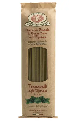 500g Rustichella Tonnarelli agli Spinaci – Pasta Verde