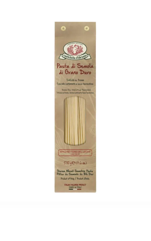 500g Rustichella Spaghettoni del Leone – Gruby Długi Makaron