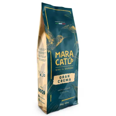 250g Maracatú Gran Crema Blend Ground Coffee – Creamy and Full-Bodied, Intensity 8/10