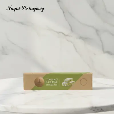 150g Fiasconaro Torrone Pistacchio – Premium Nugat Pistacjowy 45%