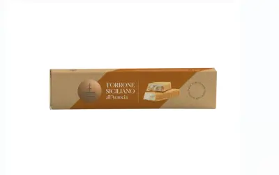 150g Fiasconaro Torrone Arancia – Cioccolato Bianco all'Arancia
