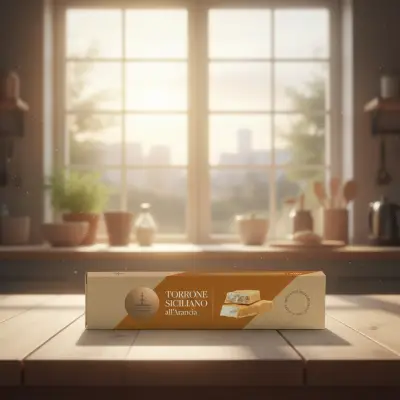 150g Fiasconaro Torrone Arancia – Orange White Chocolate Nougat