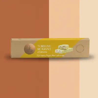 150g Fiasconaro Torrone Limone – Lemon White Chocolate Nougat