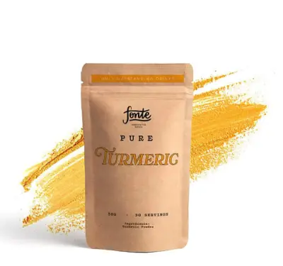 30g Fonte Pure Turmeric – 100% Polvere Naturale