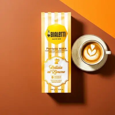 Bialetti Perfetto Moka Lemon Delight Ground Coffee 250 g ☕