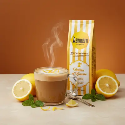 Bialetti Perfetto Moka Lemon Delight Ground Coffee 250 g ☕
