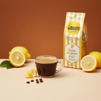 Bialetti Perfetto Moka Lemon Delight Ground Coffee 250 g ☕