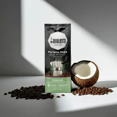 Bialetti Perfetto Moka Coconut Ground Coffee 250 g ☕