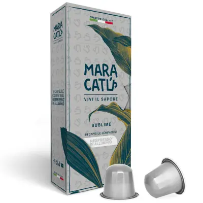 100 kapsułek Maracatú Sublime – kompatybilne z Nespresso aluminium, intensywność 8/10