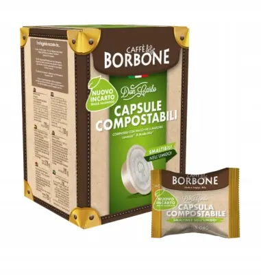 50 Capsule Compostabili Caffè Borbone Don Carlo Miscela Oro - Lavazza A Modo Mio