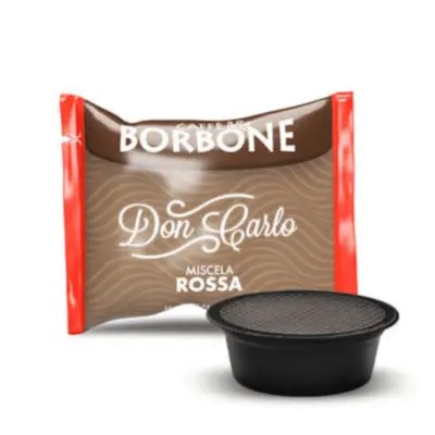 50 Caffè Borbone Don Carlo Miscela Rossa Kapseln - kompatibel mit Lavazza A Modo Mio