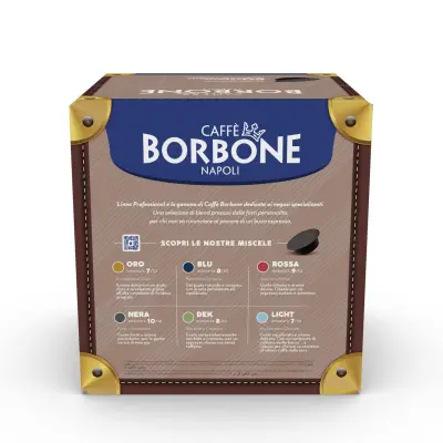 50 Caffè Borbone Don Carlo Miscela Rossa Kapseln - kompatibel mit Lavazza A Modo Mio